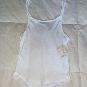 Free People White Tank Top